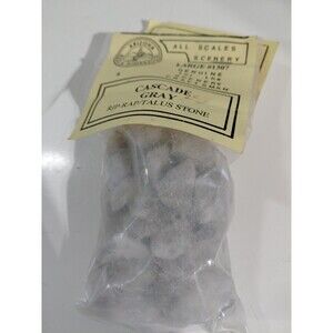 Arizona Rock & Mineral Company 1307 Model Railroad Scenery Cascade Grey Stone